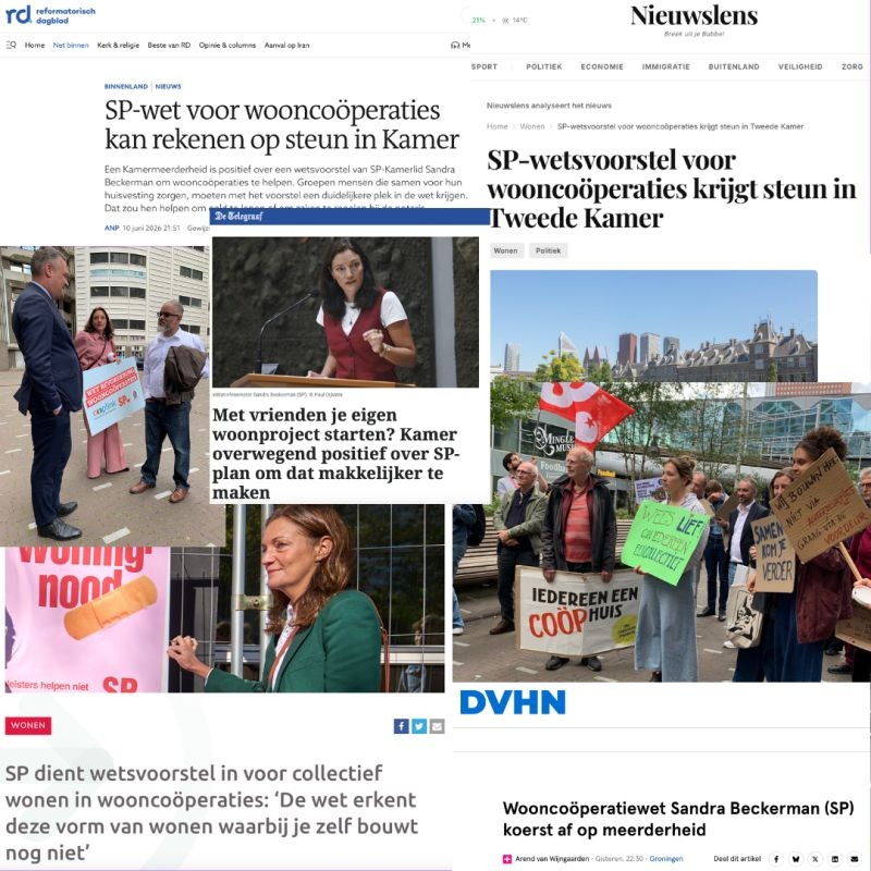 Wet voor wooncoöperaties